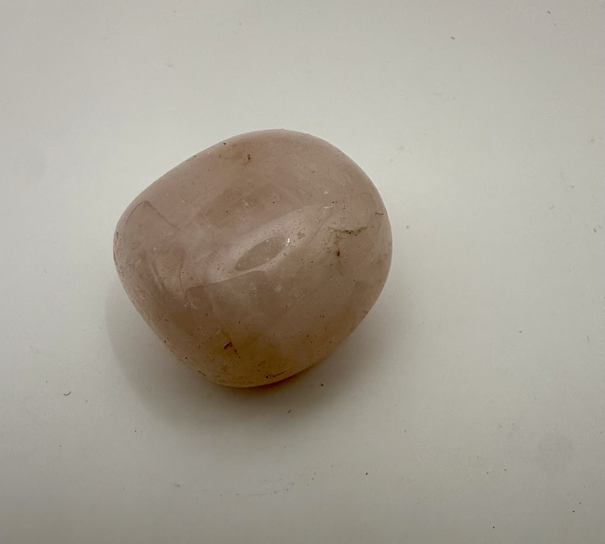 Polished Rose Quartz Crystal